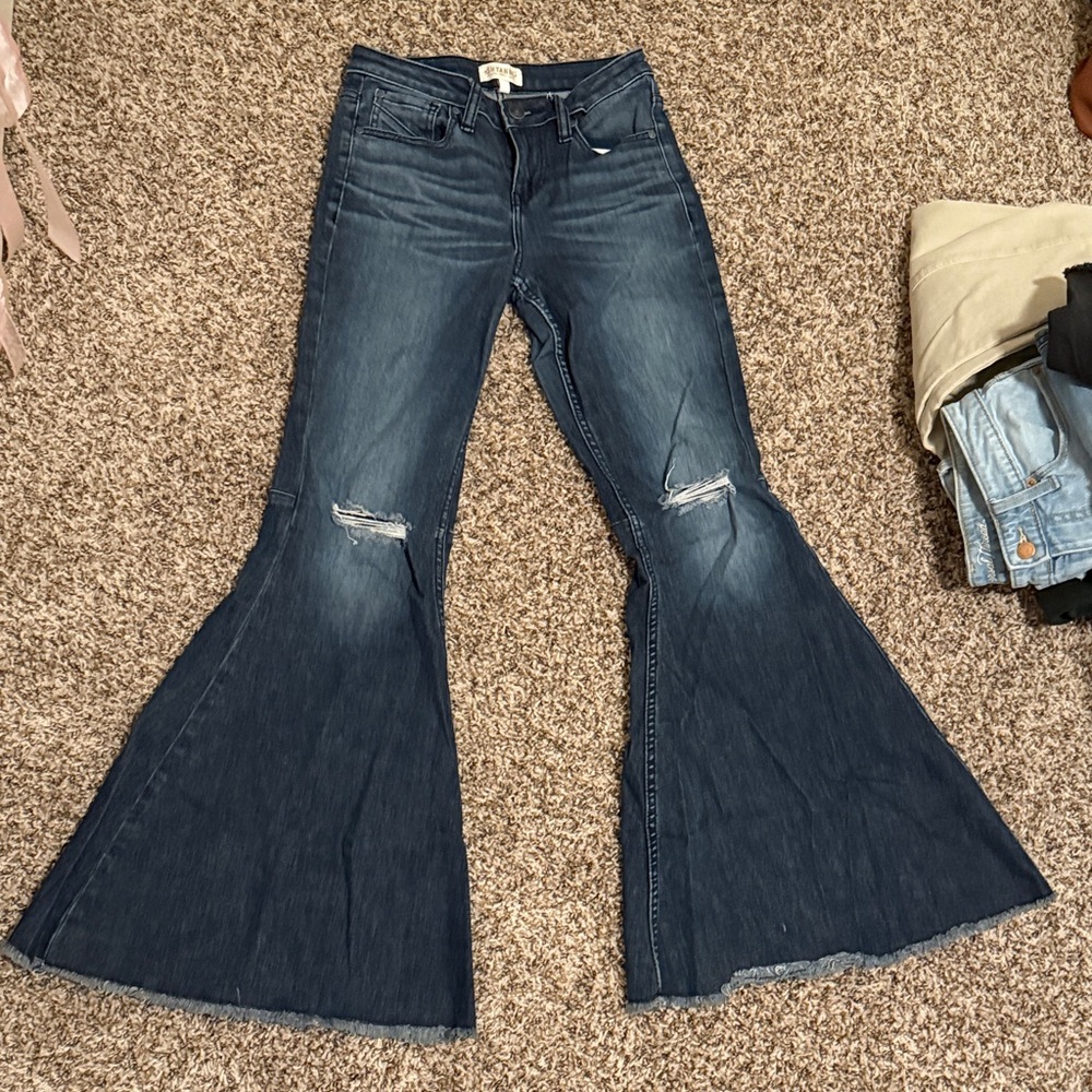 Shyanne Indigo Bell Bottoms  Jeans